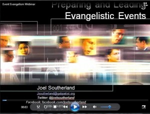 Webinar - evangelistic Events